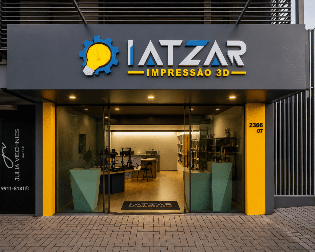 Fachada IATZAR Impressão 3D Cascavel PR